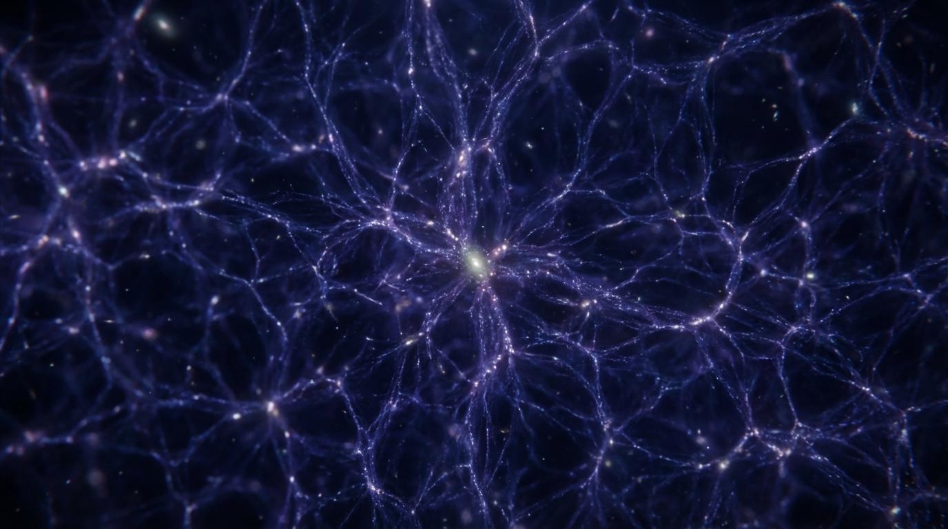 [The Invisible Skeleton of the Cosmos: A High-Resolution Dark Matter Map Revealed   보이지 않는 우주의 뼈대, 암흑물질 고해상도 지도가 드러나다]