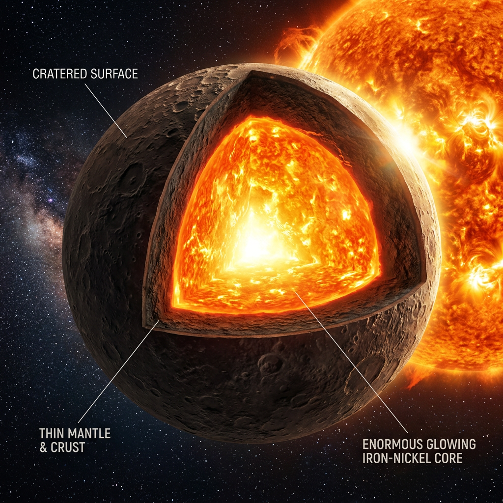 [Mercury’s Silent Strength – Ice in the Fire and the Heart of Iron / 수성의 고요한 강인함 – 불꽃 속의 얼음과 철의 심장]